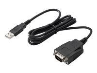 HP - Adaptateur série - USB - RS-232 x 1 - noir - pour HP 34, Z1 G9; Elite 600 G9, 800 G9, t655; Pro 260 G9, 400 G9, t550; ProOne 440 G9 J7B60AA