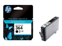 HP 364 - Noir - original - cartouche d'encre - pour Deskjet 35XX; Photosmart 55XX, 55XX B111, 65XX, 7510 C311, 7520, Wireless B110 CB316EE#BA1