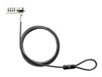 HP Essential Combination Lock - Câble de sécurité - 1.22 m T0Y16AA