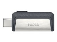 SanDisk Ultra Dual - Clé USB - 64 Go - USB 3.1 / USB-C - pour Intel Next Unit of Computing 12 Pro Kit - NUC12WSKi3 SDDDC2-064G-G46