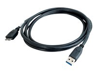 C2G - Câble USB - USB à 9 broches Type A (M) pour Micro-USB Type B 10 broches (M) - 1 m - noir 81683