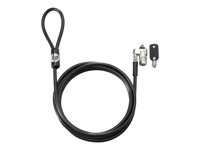 HP Keyed Cable Lock - Câble de sécurité - 1.83 m - pour HP 25X G5; Elite Slice for Meeting Rooms, Slice G1; Retail System MP9 G2 T1A62AA