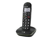 DORO PhoneEasy 110 - Téléphone sans fil avec ID d'appelant/appel en instance - DECTGAP - noir 5953