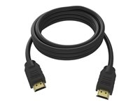 VISION Professional - Câble HDMI avec Ethernet - HDMI mâle pour HDMI mâle - 10 m - noir - support 4K TC 10MHDMI/BL