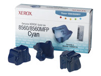 Xerox Phaser 8560MFP - Pack de 3 - cyan - encres solides - pour Phaser 8560 108R00723