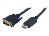 MCL Samar - Câble DisplayPort - DisplayPort (M) pour DVI-D (M) - 2 m MC393-2M