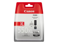 Canon PGI-550PGBK XL - 22 ml - à rendement élevé - noir - original - réservoir d'encre - pour PIXMA iP8750, iX6850, MG5550, MG5650, MG5655, MG6450, MG6650, MG7150, MG7550, MX725, MX925 6431B001