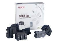 Xerox Phaser 8860MFP - Pack de 6 - noir - original - encres solides - pour Phaser 8860, 8860DN, 8860MFP, 8860MFP/D, 8860MFP/E, 8860MFP/SD, 8860PP, 8860WDN 108R00749