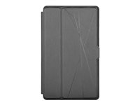 Targus Click-In - Étui à rabat pour tablette - polyuréthanne thermoplastique (TPU) - noir - 8.7" - pour Samsung Galaxy Tab A7 Lite THZ903GL