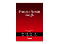 Canon Premium FA-RG1 - Coton - brute - 21,5 millièmes de pouce - A3 Plus (330 x 480 mm) - 320 g/m² - 25 feuille(s) papier pour beaux arts - pour imagePROGRAF PRO-1000 4562C004
