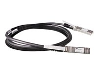 HPE X240 Direct Attach Cable - Câble réseau - SFP+ pour SFP+ - 5 m - pour HPE 59XX, 75XX; FlexFabric 12902; Modular Smart Array 1040; SimpliVity 380 Gen10, 380 Gen9 JG081C