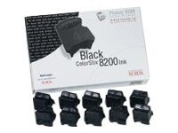 Xerox ColorStix - 10 - noir - encres solides - pour Phaser 8200B, 8200DP, 8200DX, 8200MB, 8200MDP, 8200MDX, 8200MN, 8200N 016204400