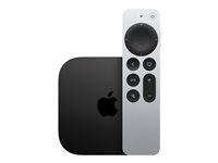 Apple TV 4K (Wi-Fi + Ethernet) - 3ème génération - lecteur AV - 128 Go - 4K UHD (2160p) - 60 pi/s - HDR MN893FD/A