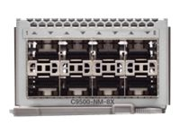 Cisco Catalyst 9500 Series Network Module - Module d'extension - 10 Gigabit SFP+ x 8 - pour Catalyst 9500 C9500-NM-8X=