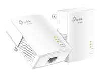 TP-Link TL-PA7017 KIT - V4 - Starter Kit - kit d'adaptation pour courant porteur - - 1GbE, HomePlug AV (HPAV), HomePlug AV (HPAV) 2.0, IEEE 1901 - Branchement mural (pack de 2) TL-PA7017 KIT