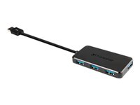 Transcend HUB2 - Concentrateur (hub) - 4 x SuperSpeed USB 3.0 - de bureau TS-HUB2K