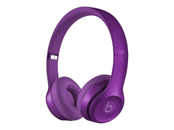 Beats by Dr. Dre Solo2 - Royal Collection - casque avec micro - supra-oral - violet - pour iPad Air, iPad Air 2, iPad mini, iPad mini 2, 3, iPad with Retina display, iPhone 5c, 6 MJXV2ZM/A