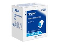 Epson - Cyan - original - cartouche de toner - pour Epson AL-C300; AcuLaser C3000; WorkForce AL-C300 C13S050749