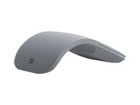 Microsoft Surface Arc Mouse - Souris - optique - 2 boutons - sans fil - Bluetooth 4.1 - gris clair - commercial FHD-00002