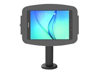 Compulocks Galaxy Tab A 10.1" (2019) Space Enclosure Tilting Stand 4" - Kit de montage (enceinte, support de poteau) - pour tablette - verrouillable - noir - Taille d'écran : 10.1" - pour Samsung Galaxy Tab A (2019) (10.1 ") TCDP041910GASB