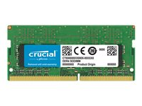Crucial - DDR4 - module - 32 Go - SO DIMM 260 broches - 3200 MHz / PC4-25600 - CL22 - 1.2 V - mémoire sans tampon - non ECC CT32G4SFD832A