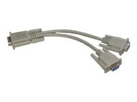 MCL Samar - Répartiteur VGA - HD-15 (VGA) (F) pour HD-15 (VGA) (M) - 40 cm CG-523C