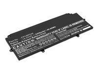 DLH - Batterie de portable (équivalent à : Fujitsu FPB0340S, Fujitsu FPCBP536, Fujitsu CP730401-01, Fujitsu CP737634-01) - lithium-polymère - 3450 mAh - 50 Wh - pour Fujitsu LIFEBOOK U9310x, U9311x, U937, U938, U939, U939x FUNS4992-B050Y2