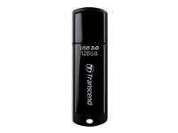 Transcend JetFlash 700 - Clé USB - 128 Go - USB 3.0 - noir TS128GJF700