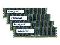 Integral - DDR4 - module - 64 Go - module LRDIMM 288 broches - 2400 MHz / PC4-19200 - CL17 - 1.2 V - Load-Reduced - ECC IN4T64GLDMRX4