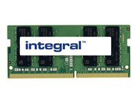 Integral - DDR4 - module - 16 Go - SO DIMM 260 broches - 3200 MHz / PC4-25600 - CL22 - 1.2 V - mémoire sans tampon - non ECC IN4V16GNGLTX