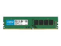 Crucial - DDR4 - module - 8 Go - DIMM 288 broches - 3200 MHz / PC4-25600 - CL22 - 1.2 V - mémoire sans tampon - non ECC CT8G4DFRA32A