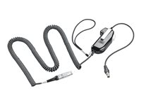 Poly SHS 2005-01 - amplificateur PTT (push-to-talk) pour casque - double canal, LEMO FGG.2B.310, pas d'ajout - Conformité TAA 8K6V7AA#AC3
